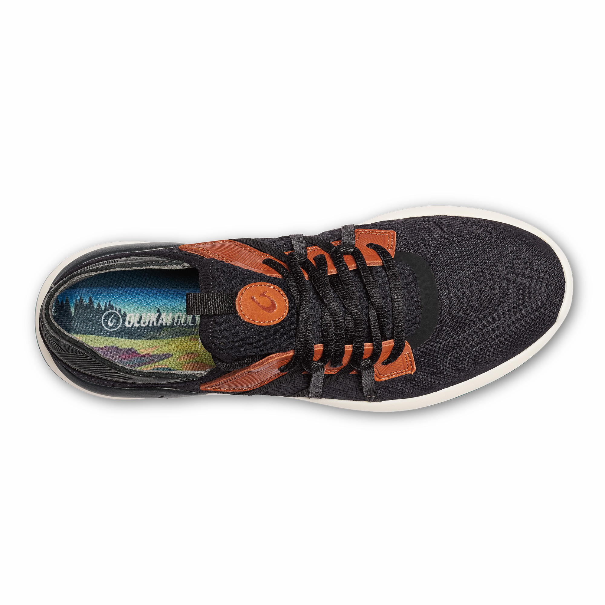 Manele Breathable Golf Shoes - Black / Dark Shadow - Image 8