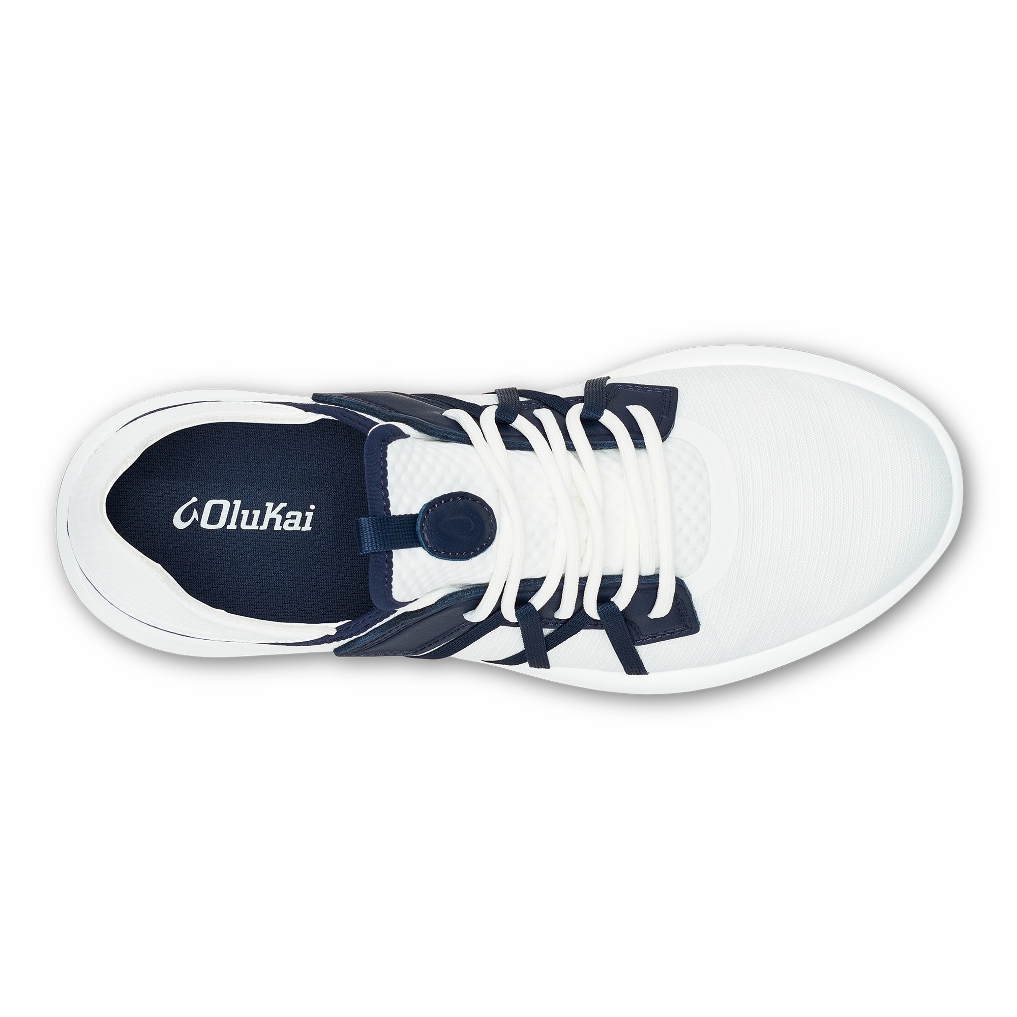 Manele Breathable Golf Shoes - Bright White / Mood Indigo - Image 5