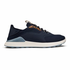 OluKai Kā‘anapali Golf Shoe - Trench Blue / Sea Ice