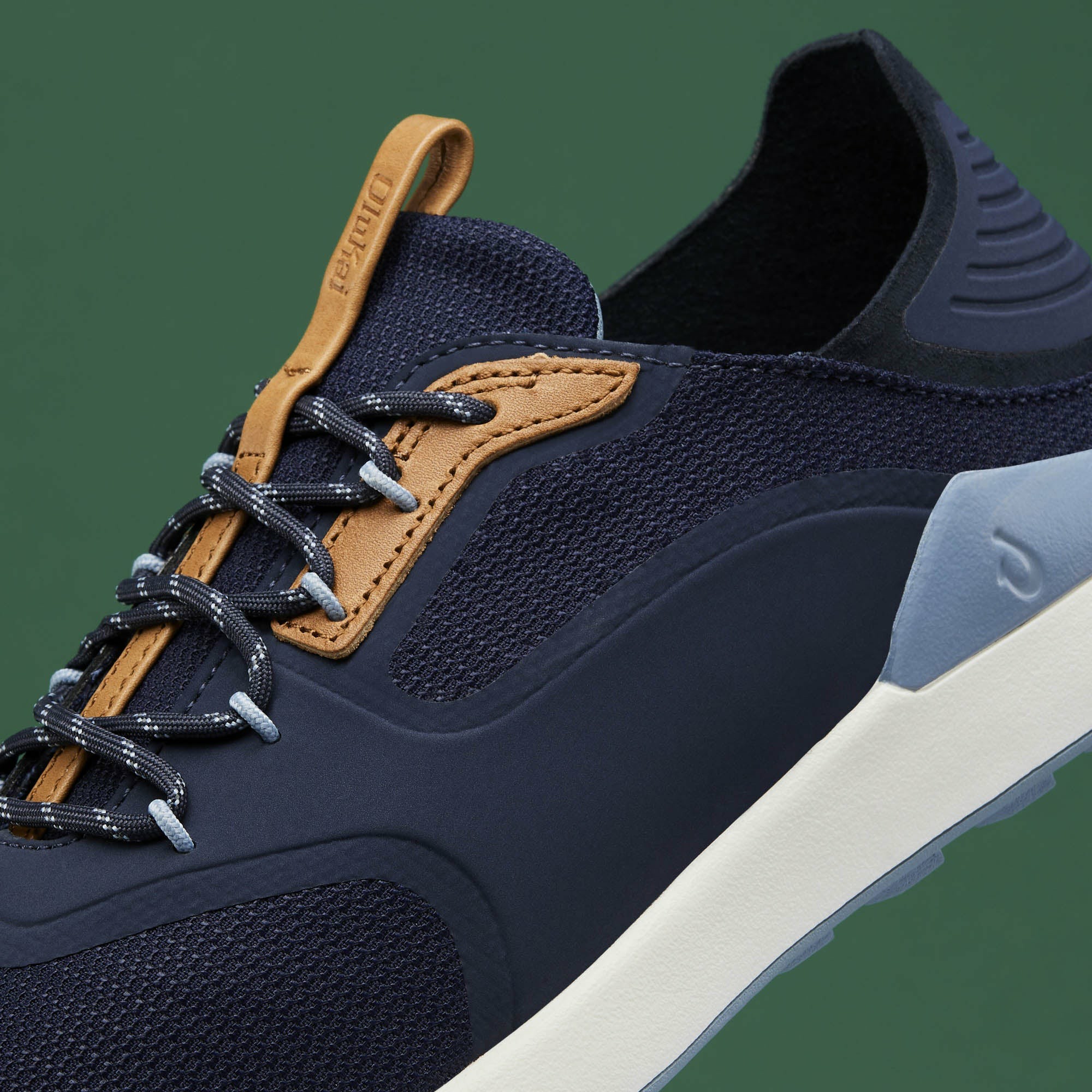 OluKai Kā‘anapali Golf Shoe - Trench Blue / Sea Ice - Image 4
