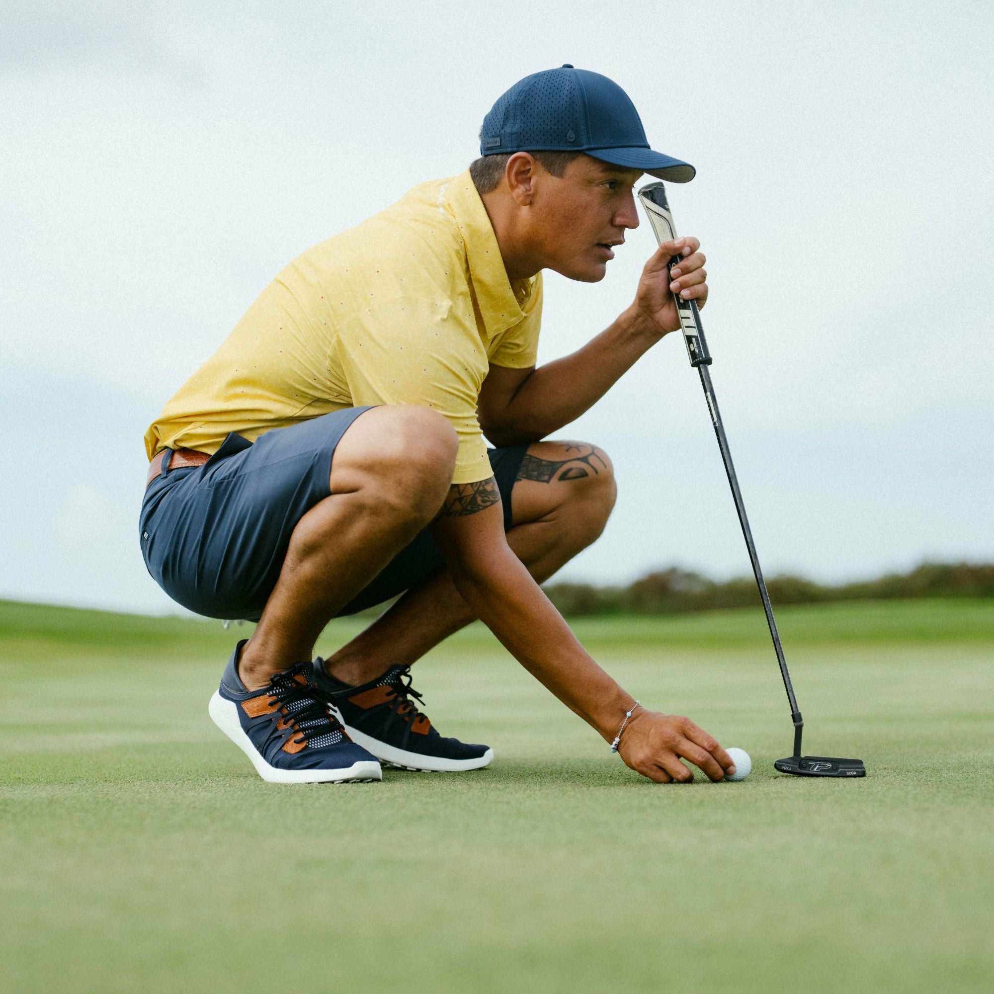 Manele Breathable Golf Shoes - Trench Blue - Image 6