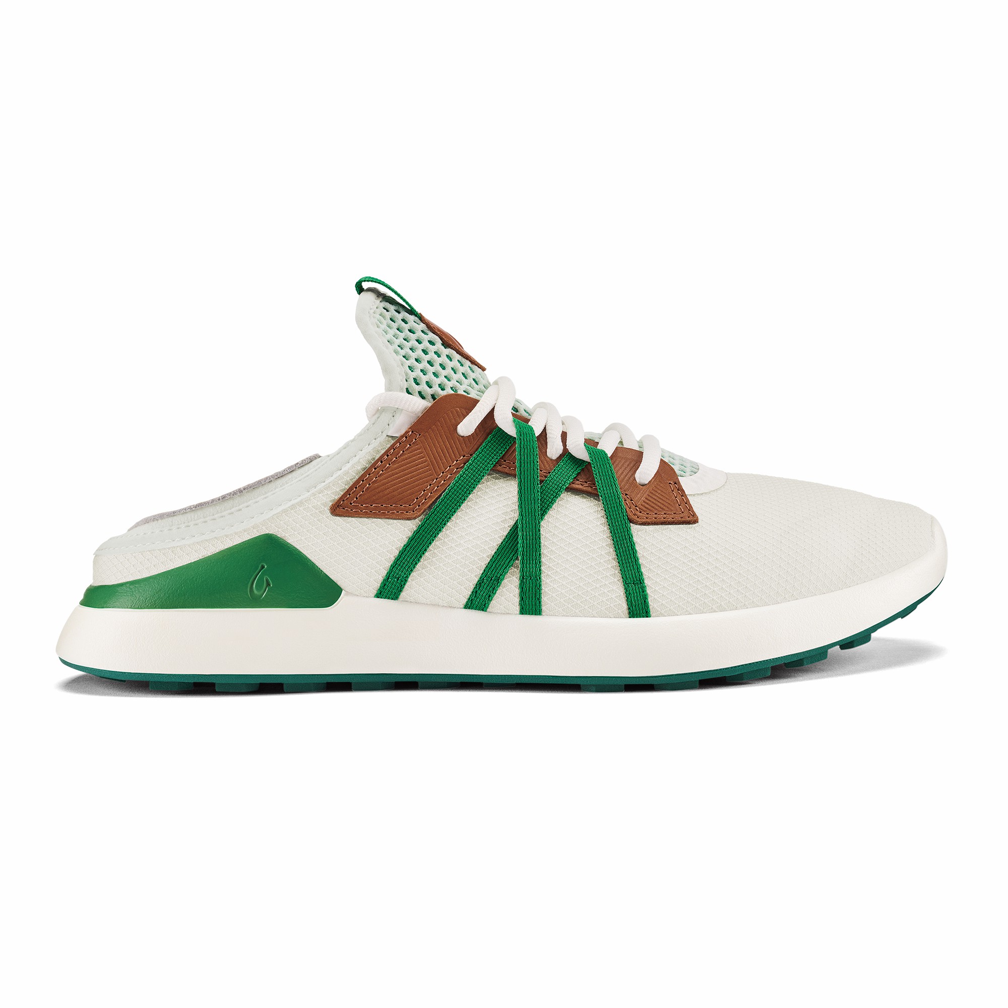 Manele Breathable Golf Shoes - White / Bamboo - Image 5