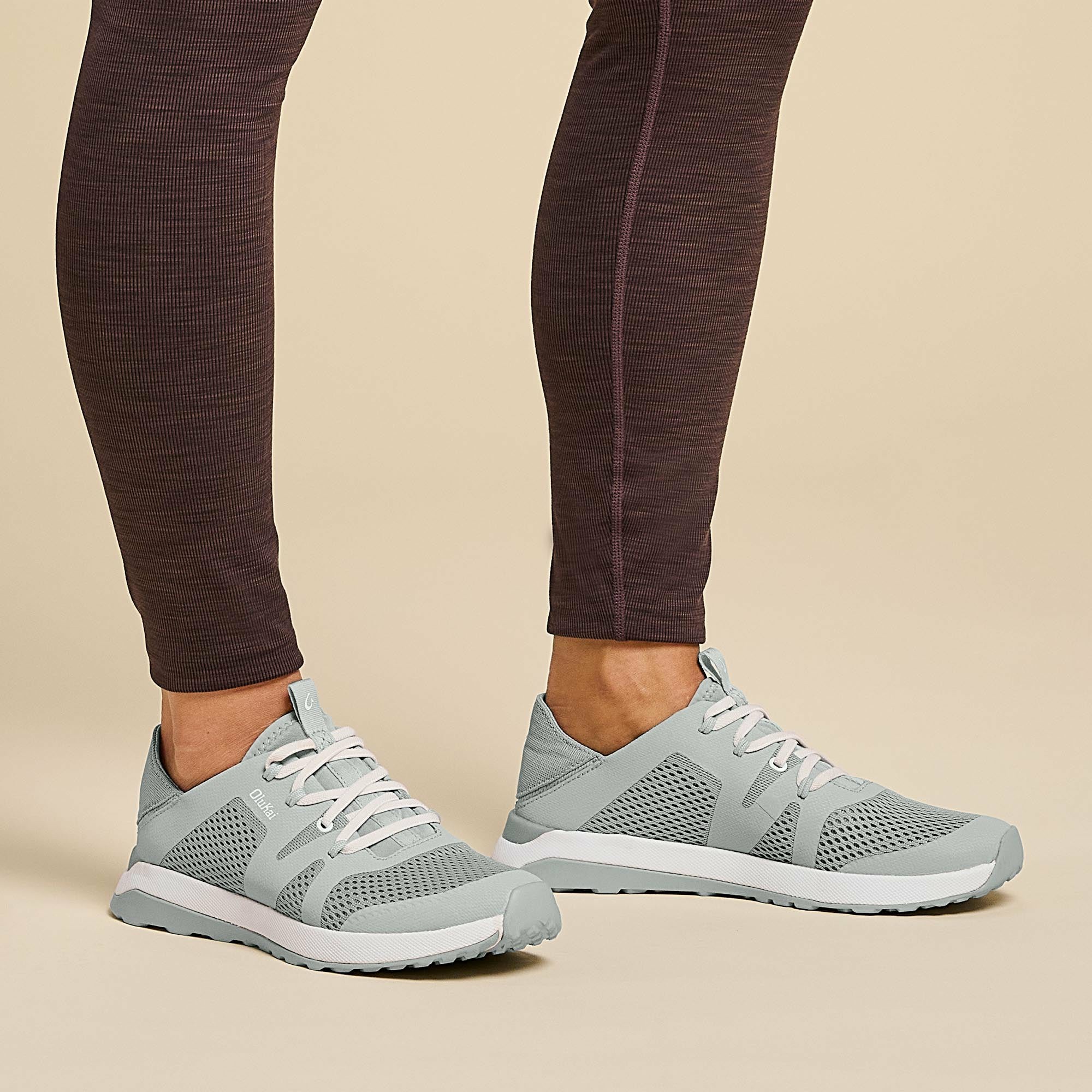 Huia Athleisure Shoes - Pale Grey - Image 2