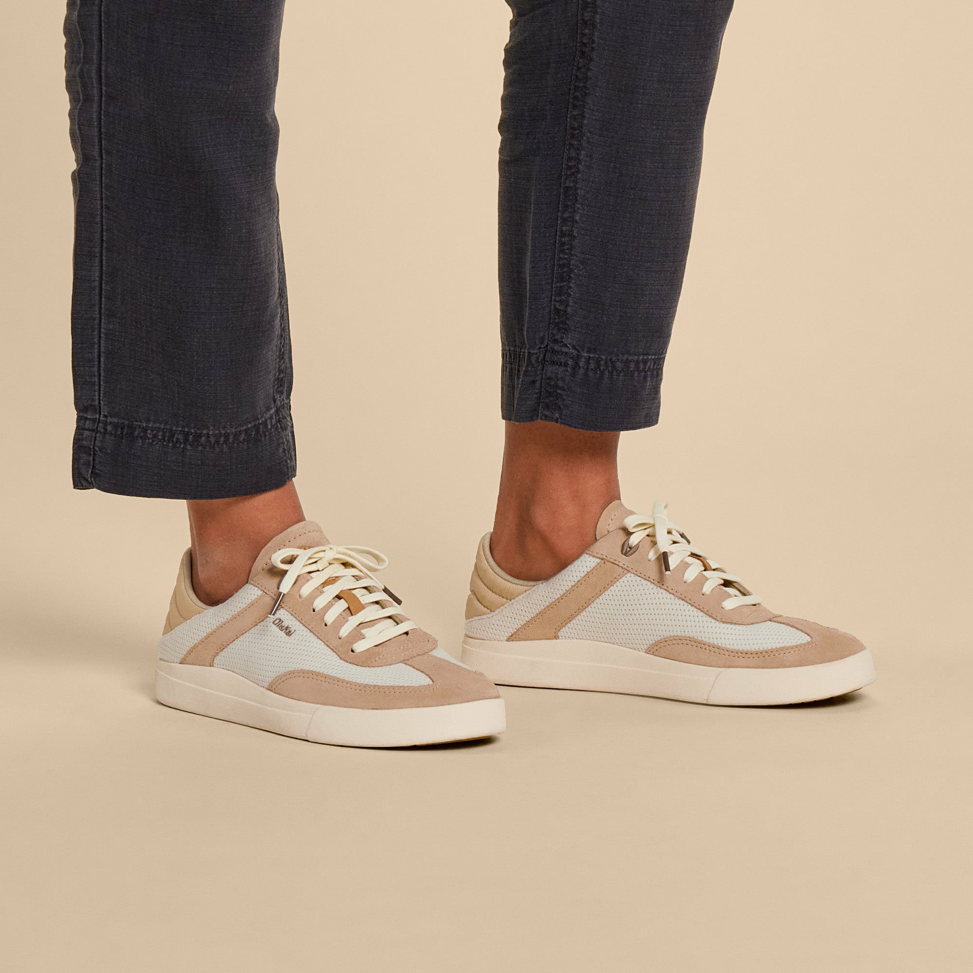 Kīlea Sneaker Shoes - Tan / Tapa - Image 2