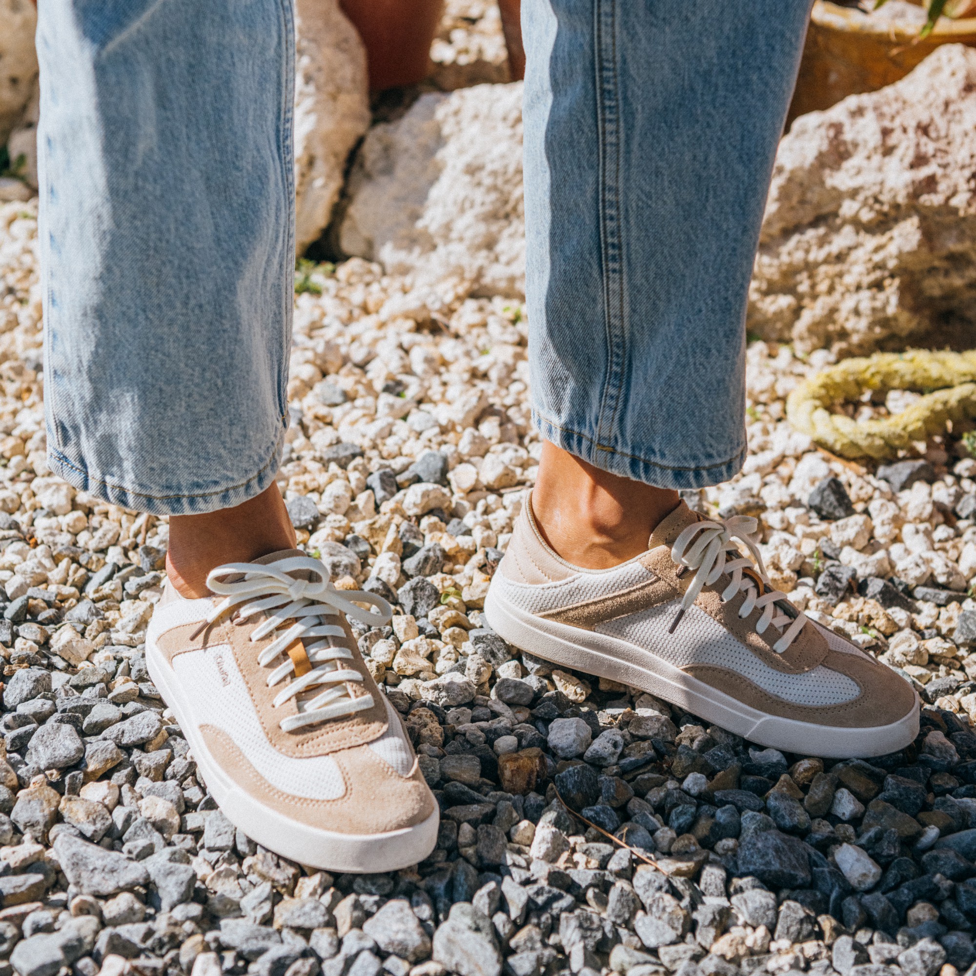 Kīlea Sneaker Shoes - Tan / Tapa - Image 3