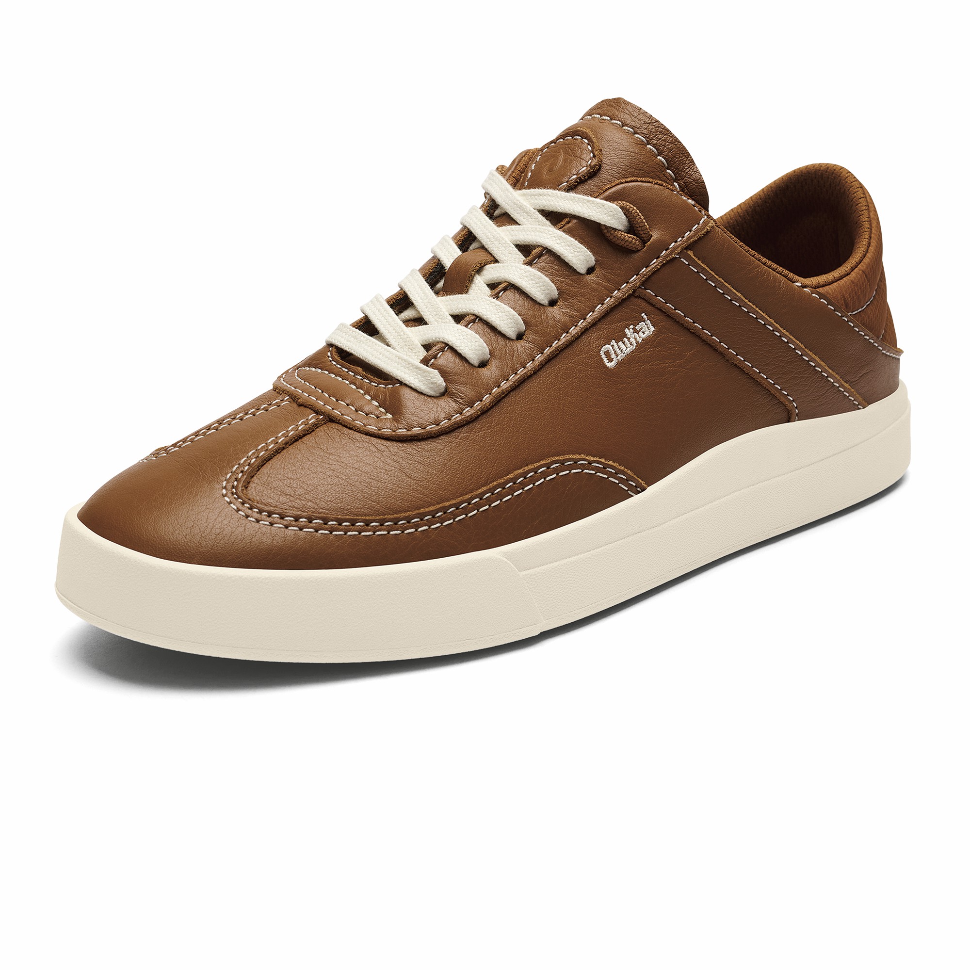 Hā‘upu Leather Sneakers - Fox - Image 5