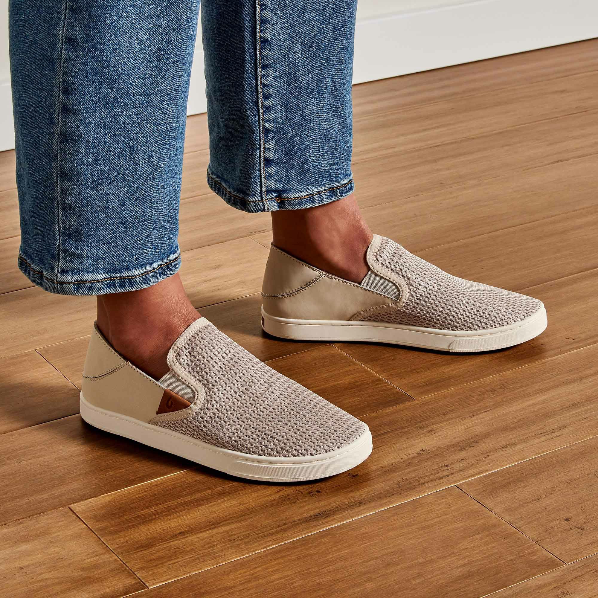 Pehuea Women's Breathable Slip-On Sneakers - Tapa - Image 2