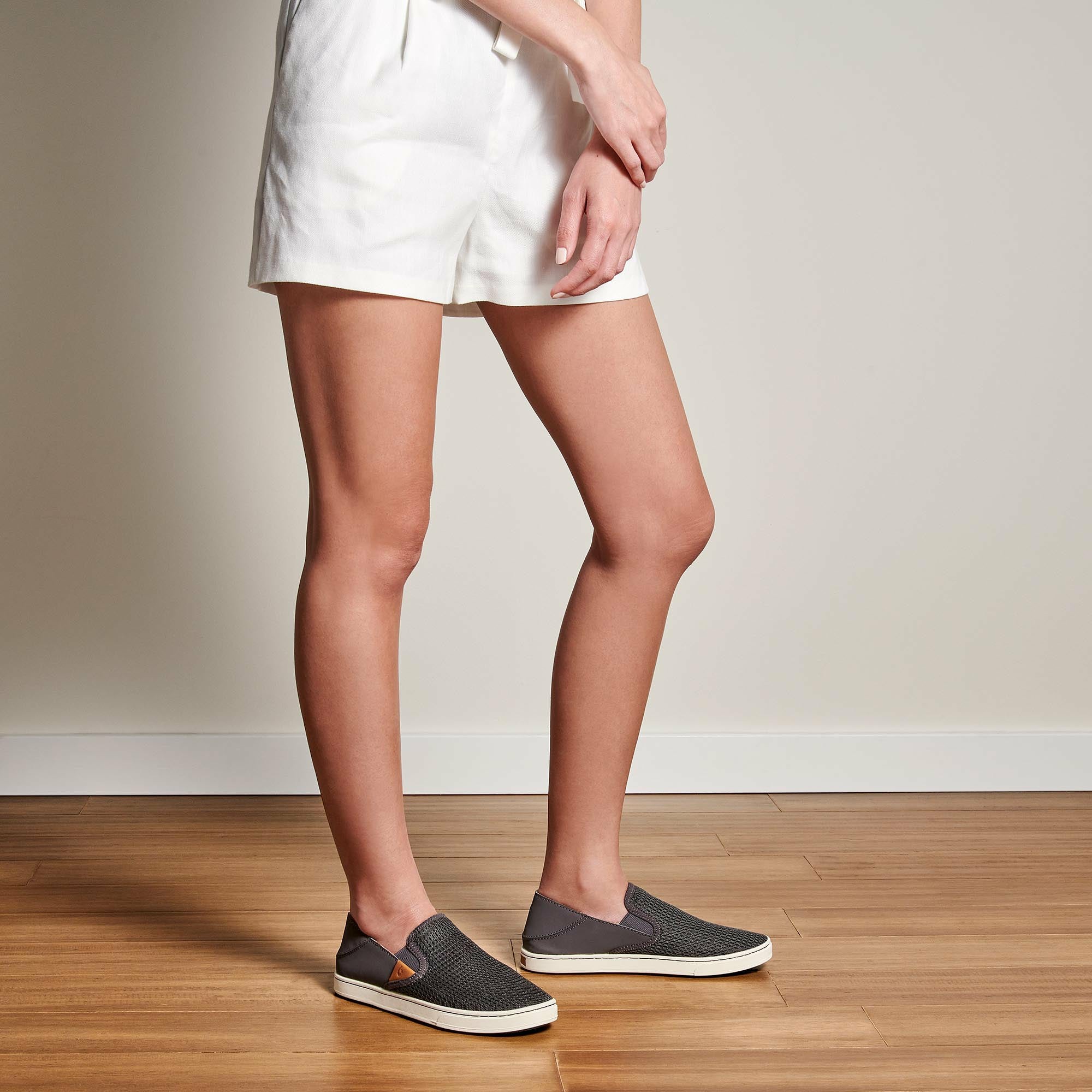 Pehuea Women's Breathable Slip-On Sneakers - Pavement - Image 6