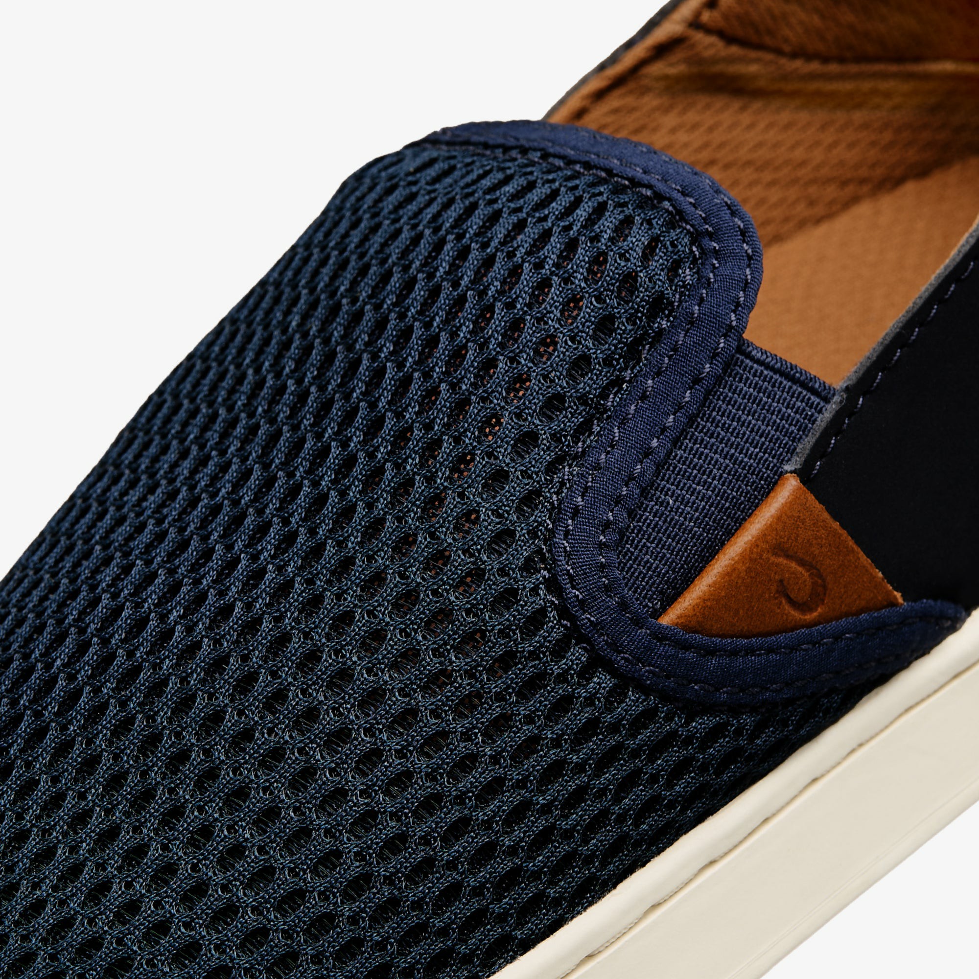 Pehuea Women's Breathable Slip-On Sneakers - Trench Blue - Image 3