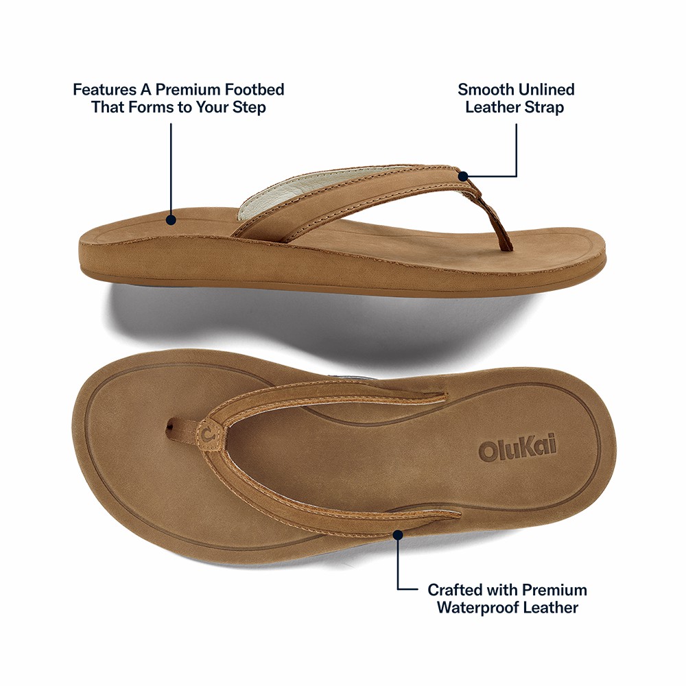 Southshore Waterproof Leather Sandals - Toffee - Image 3