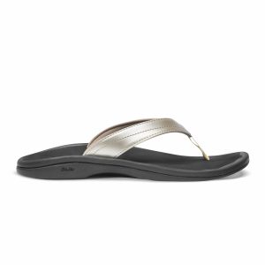OluKai ‘Ohana - Bubbly / Black | Women's Beach Sandals