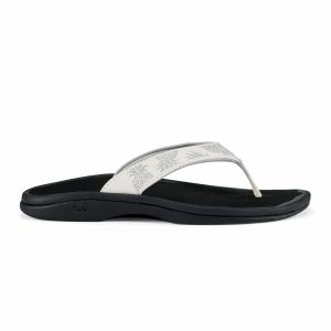 ‘Ohana Women's Beach Sandals - Bright White / Hua