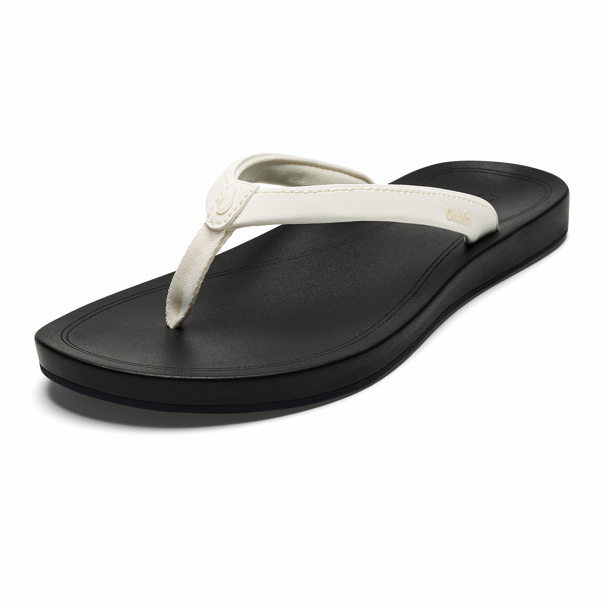 ‘Uiki Everyday Beach Sandals - Bright White / Lava Rock - Image 7