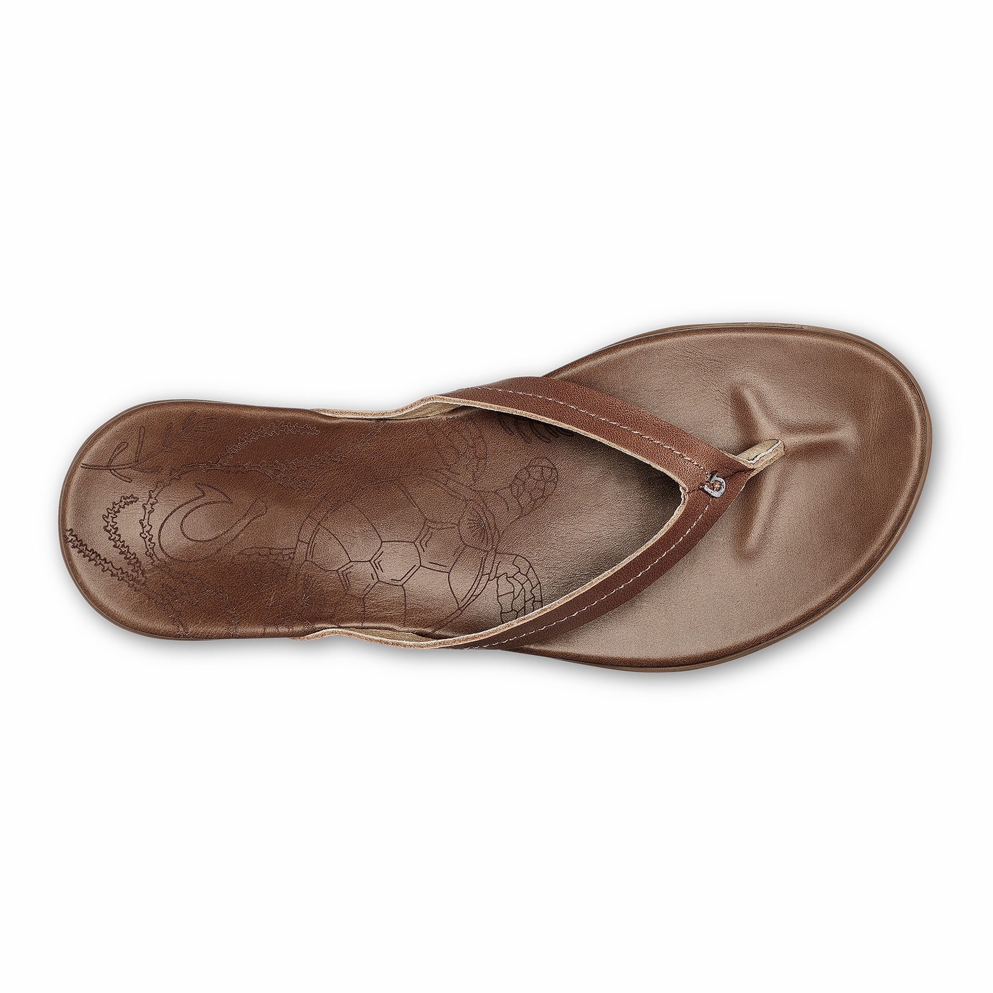 Honu Leather Beach Sandals - Tan - Image 5