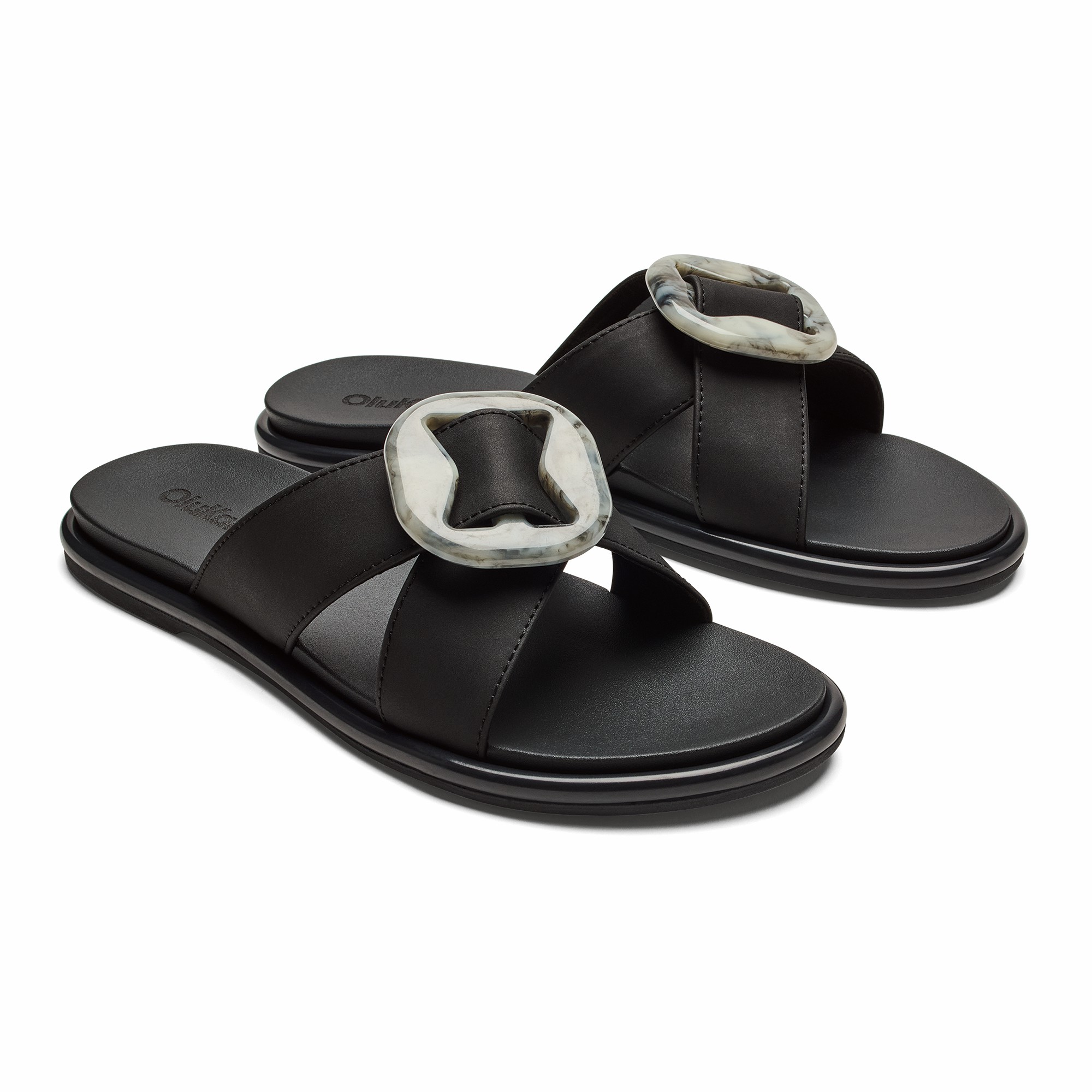 La‘i Slide Slide Beach Sandals - Lava Rock - Image 4