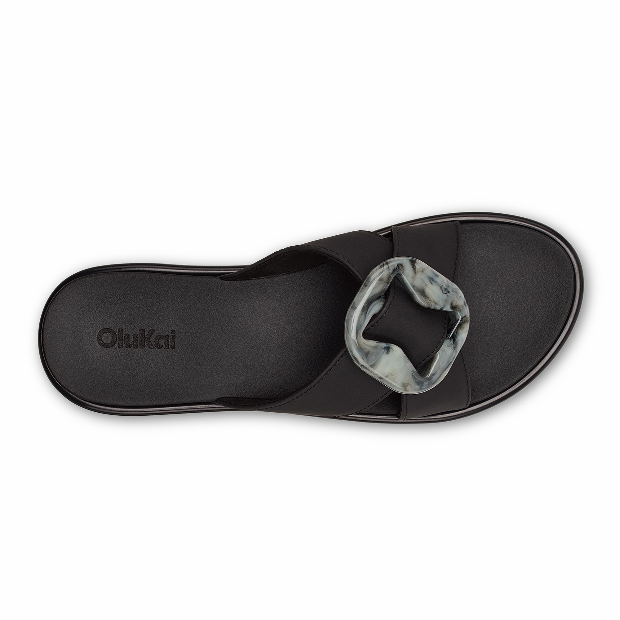 La‘i Slide Slide Beach Sandals - Lava Rock - Image 6