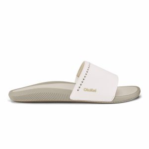 Ulele Slide - Bright White / Tapa
– OluKai