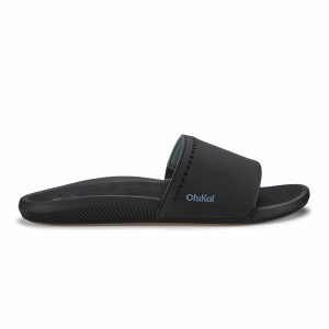 Ulele Slide - Black / Black
– OluKai