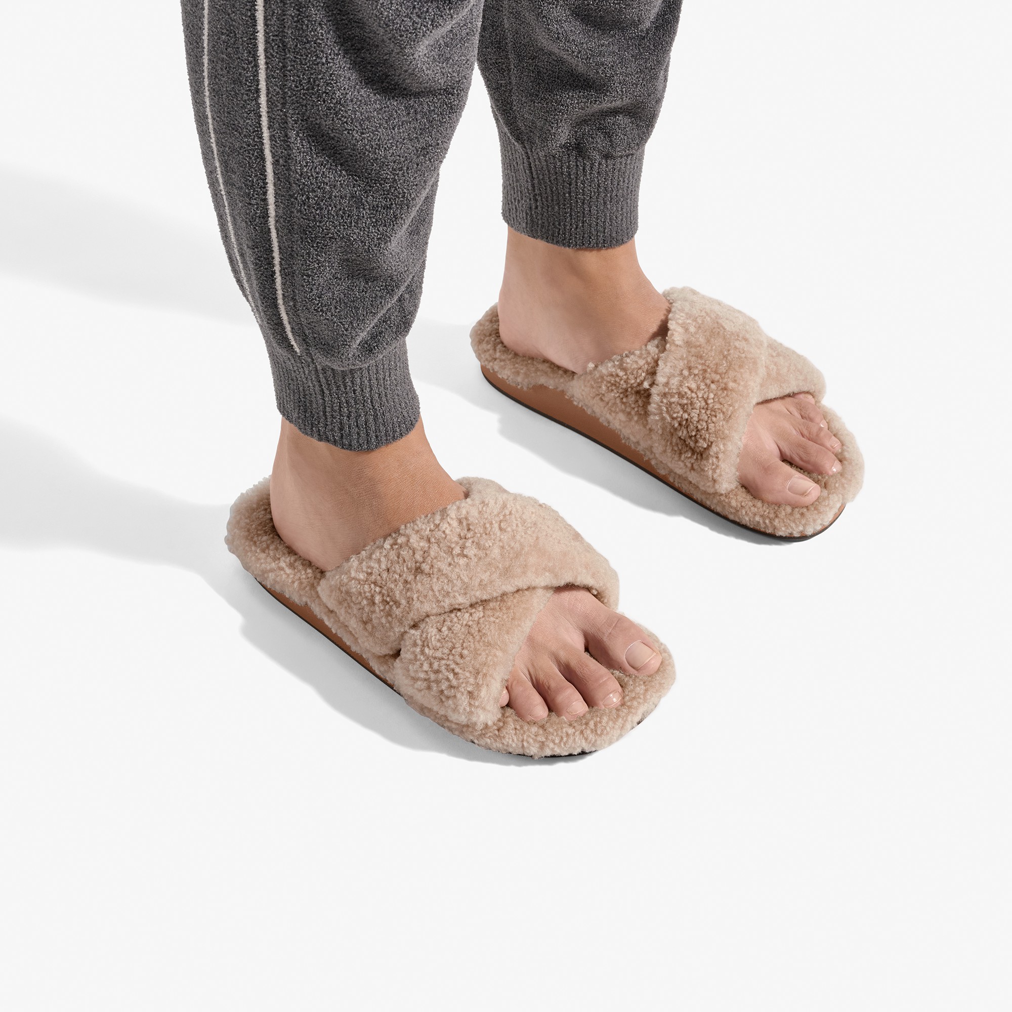 Hila Heu Slide Slipper Sandals - Tan - Image 2