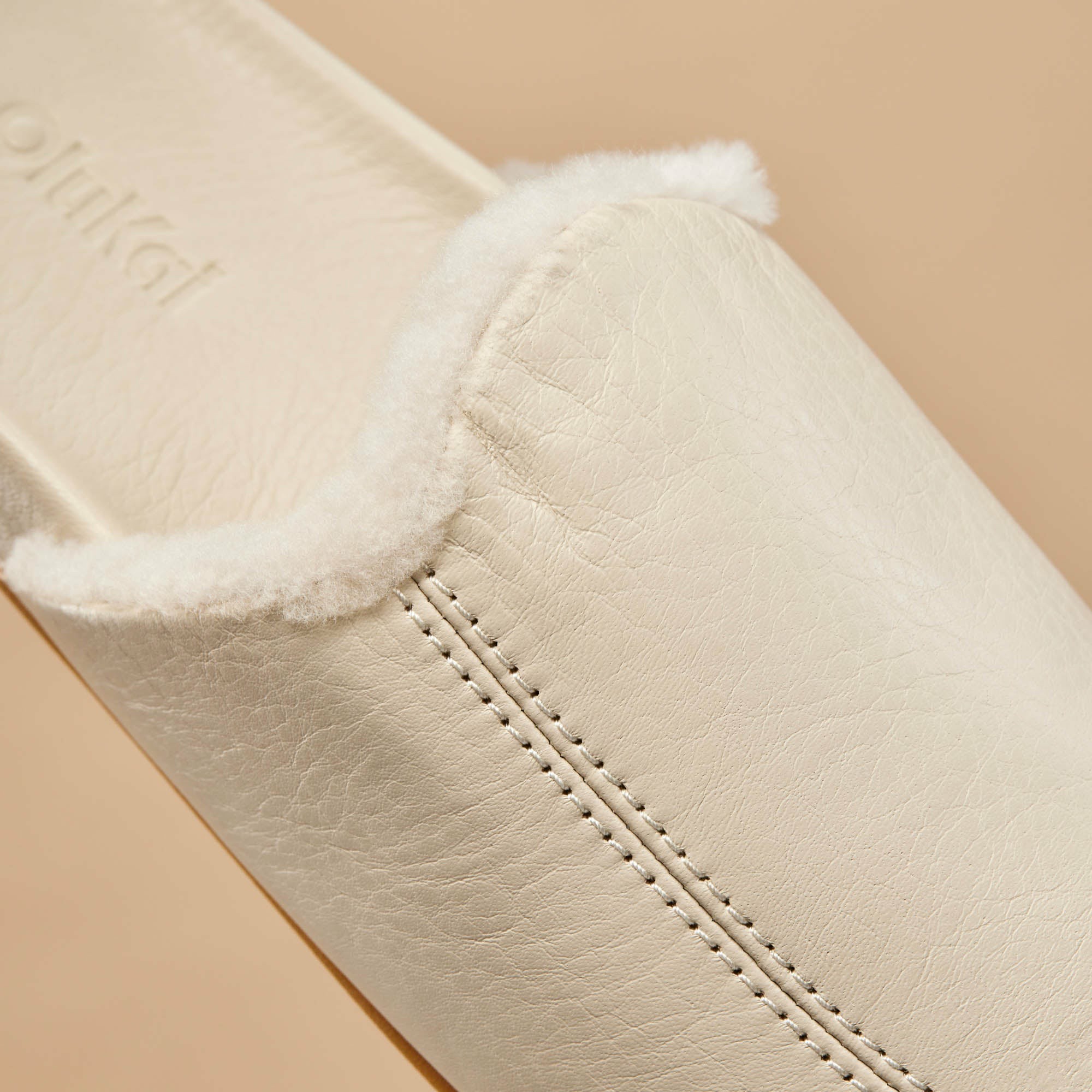 Kōnea Leather Slipper Mules - Bone
– OluKai - Image 3