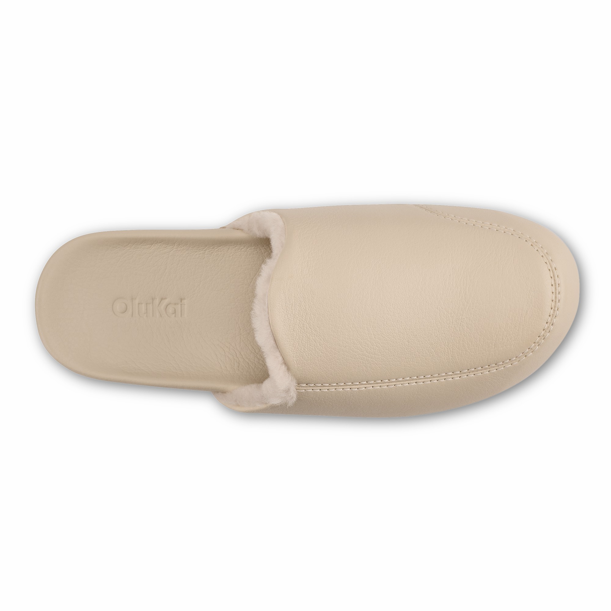 Kōnea Leather Slipper Mules - Bone
– OluKai - Image 5