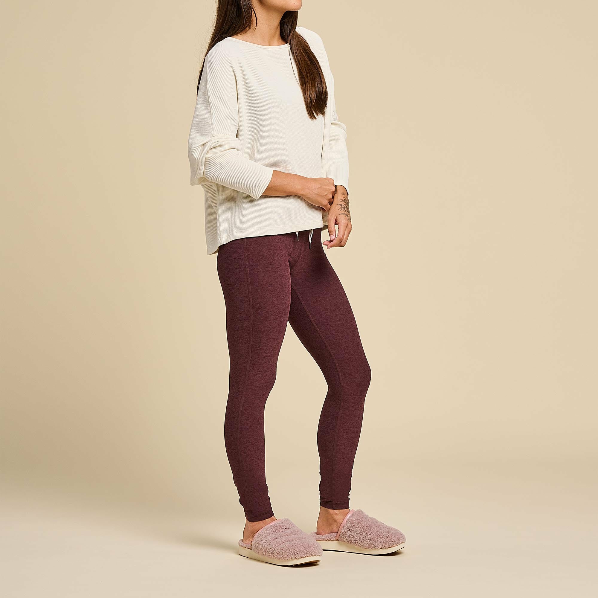 Pūpū Mua Shearling Mule Slipper - Pink Sea Salt - Image 6