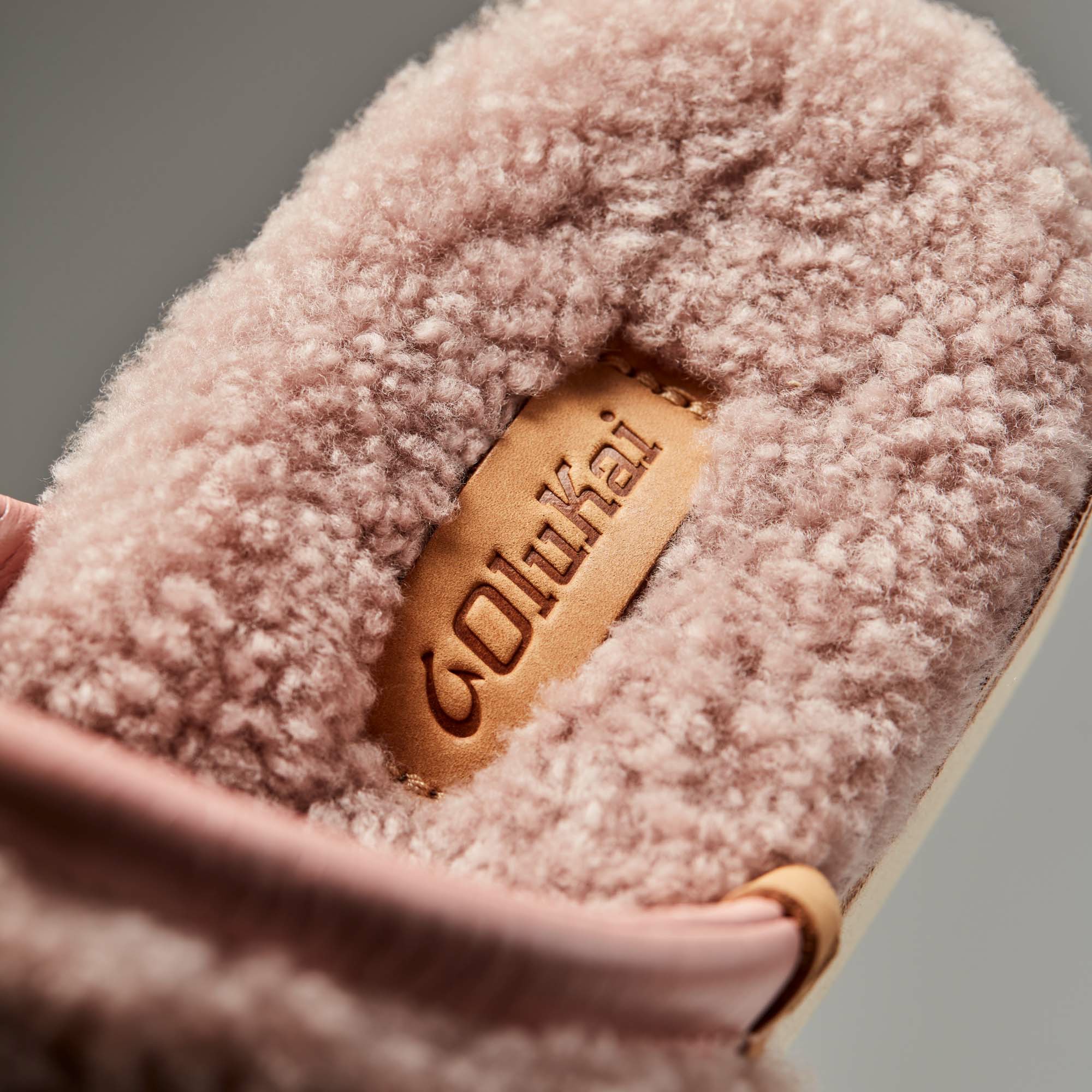 Pūpū Mua Shearling Mule Slipper - Pink Sea Salt - Image 8
