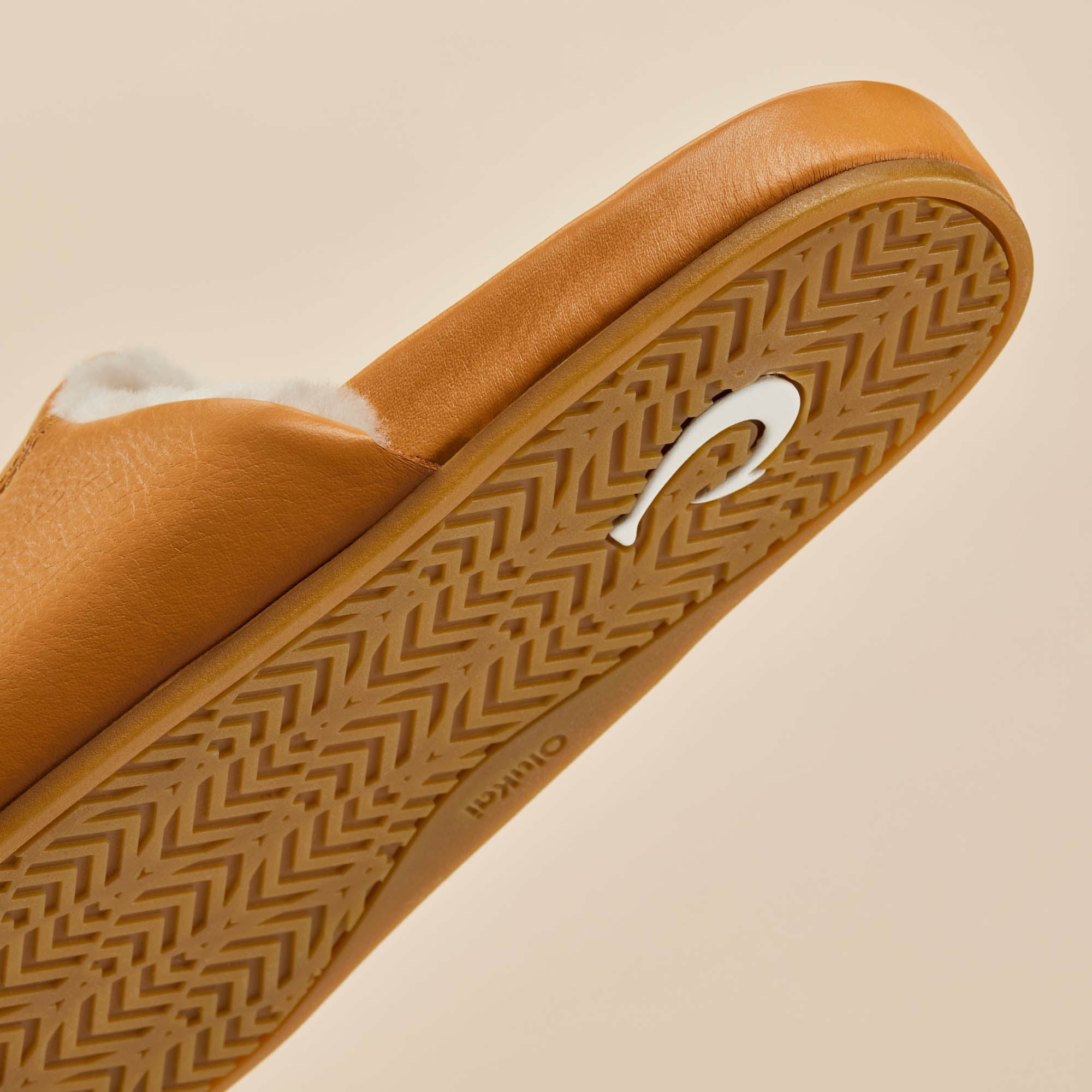 Kōnea Leather Slipper Mules - Saddle - Image 6