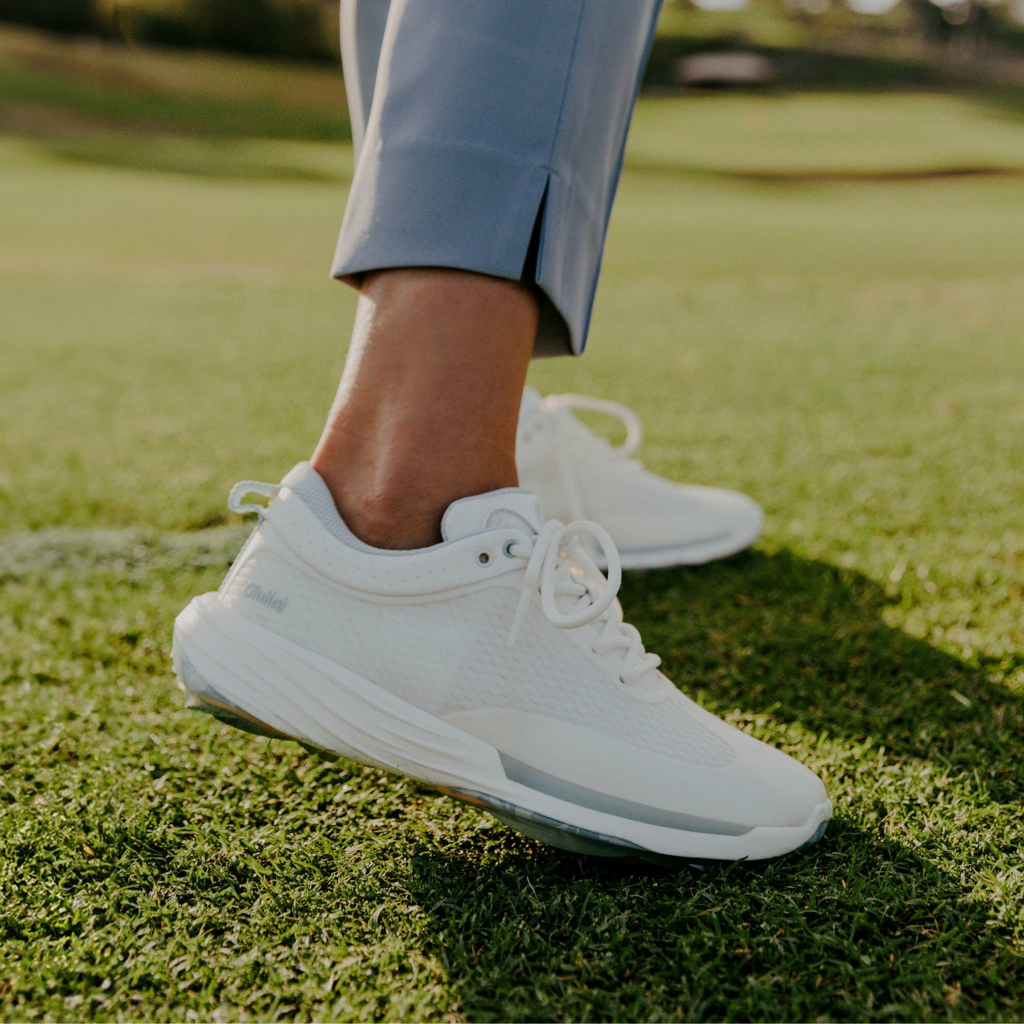 Mākena Waterproof Golf Shoes - Bright White - Image 2