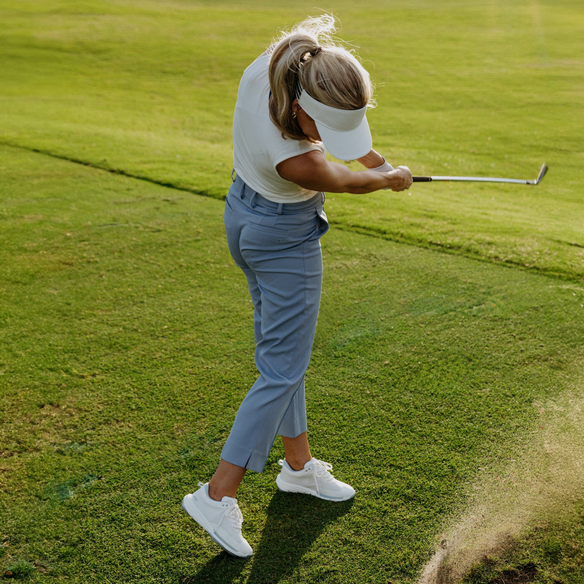 Mākena Waterproof Golf Shoes - Bright White - Image 6